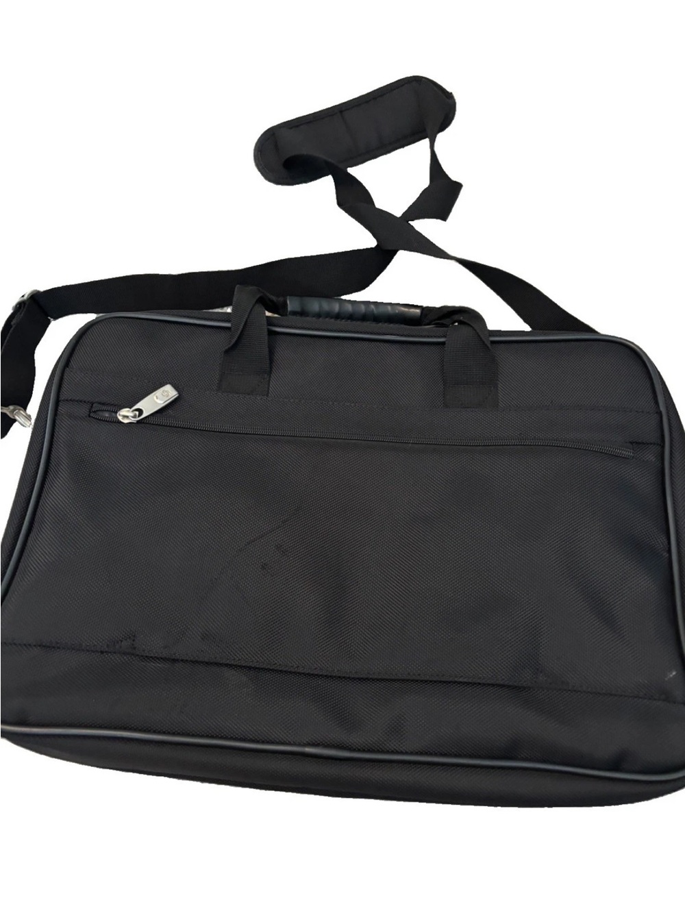 Samsonite Black Men's Laptop Briefcase with Shoulder Strap